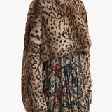 Khaite - Rahm Jacket in Leopard Print Lapin
