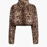 Khaite - Rahm Jacket in Leopard Print Lapin