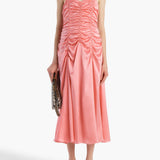 Khaite - Raina Dress in Azalea