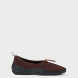 Loeffler Randall - Raina Dark Brown Mesh Flat