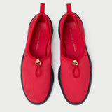 Loeffler Randall - Raina Red Mesh Flat