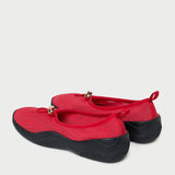 Loeffler Randall - Raina Red Mesh Flat