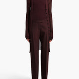 Khaite - Ramon Cardigan in Almandine
