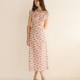 DÔEN - RAPHAELA DRESS -- IVORY ROSIER FLORAL