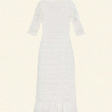 DÔEN - RAQUELLA DRESS -- SALT