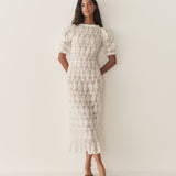 DÔEN - RAQUELLA DRESS -- SALT LACE