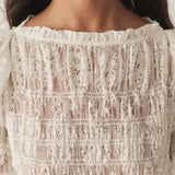 DÔEN - RAQUELLA DRESS -- SALT LACE