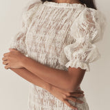 DÔEN - RAQUELLA DRESS -- SALT LACE