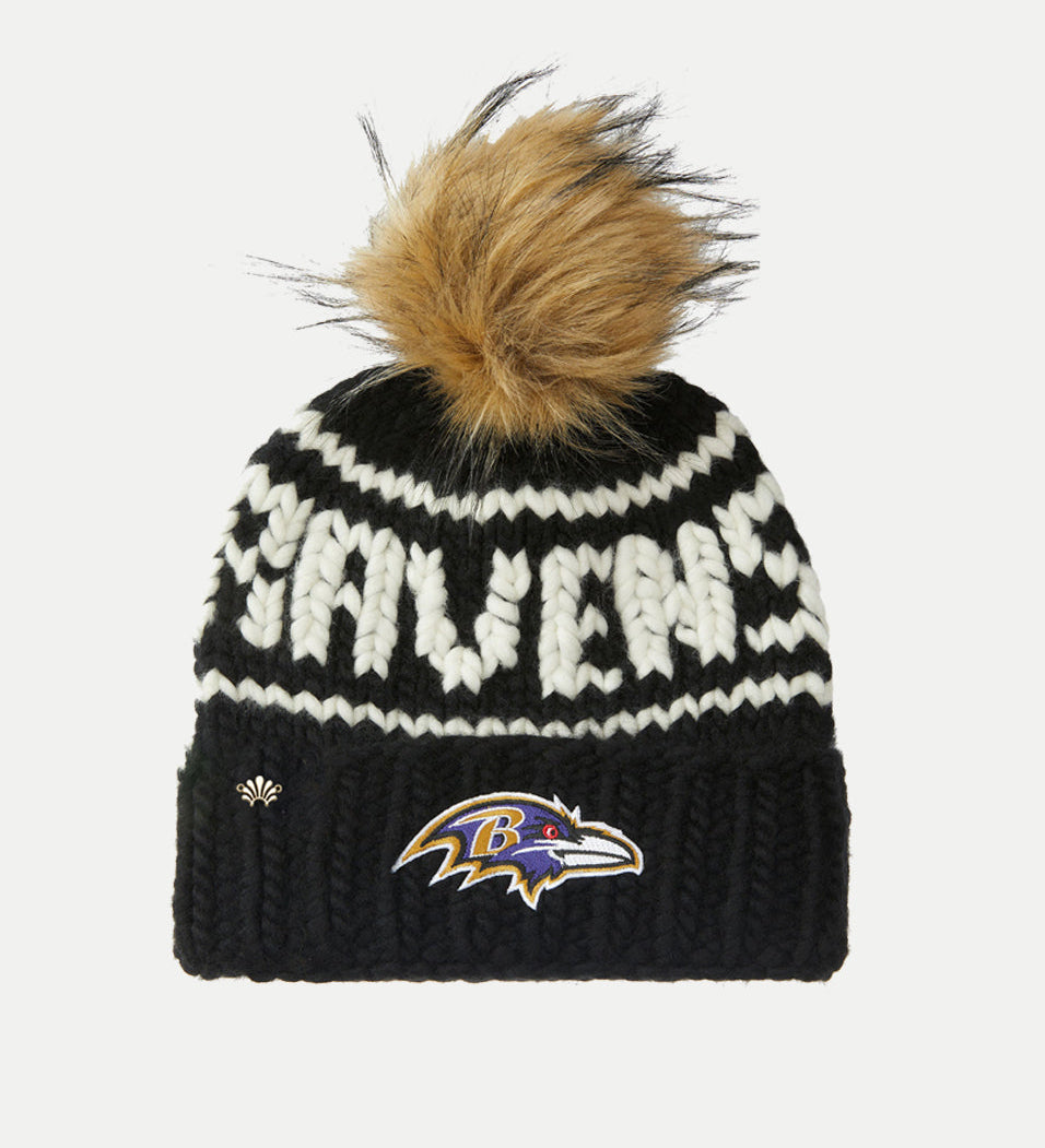 Veronica Beard - Baltimore Ravens Beanie