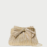 Loeffler Randall - Rayne Gold Bow Clutch