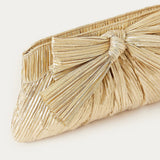 Loeffler Randall - Rayne Gold Bow Clutch