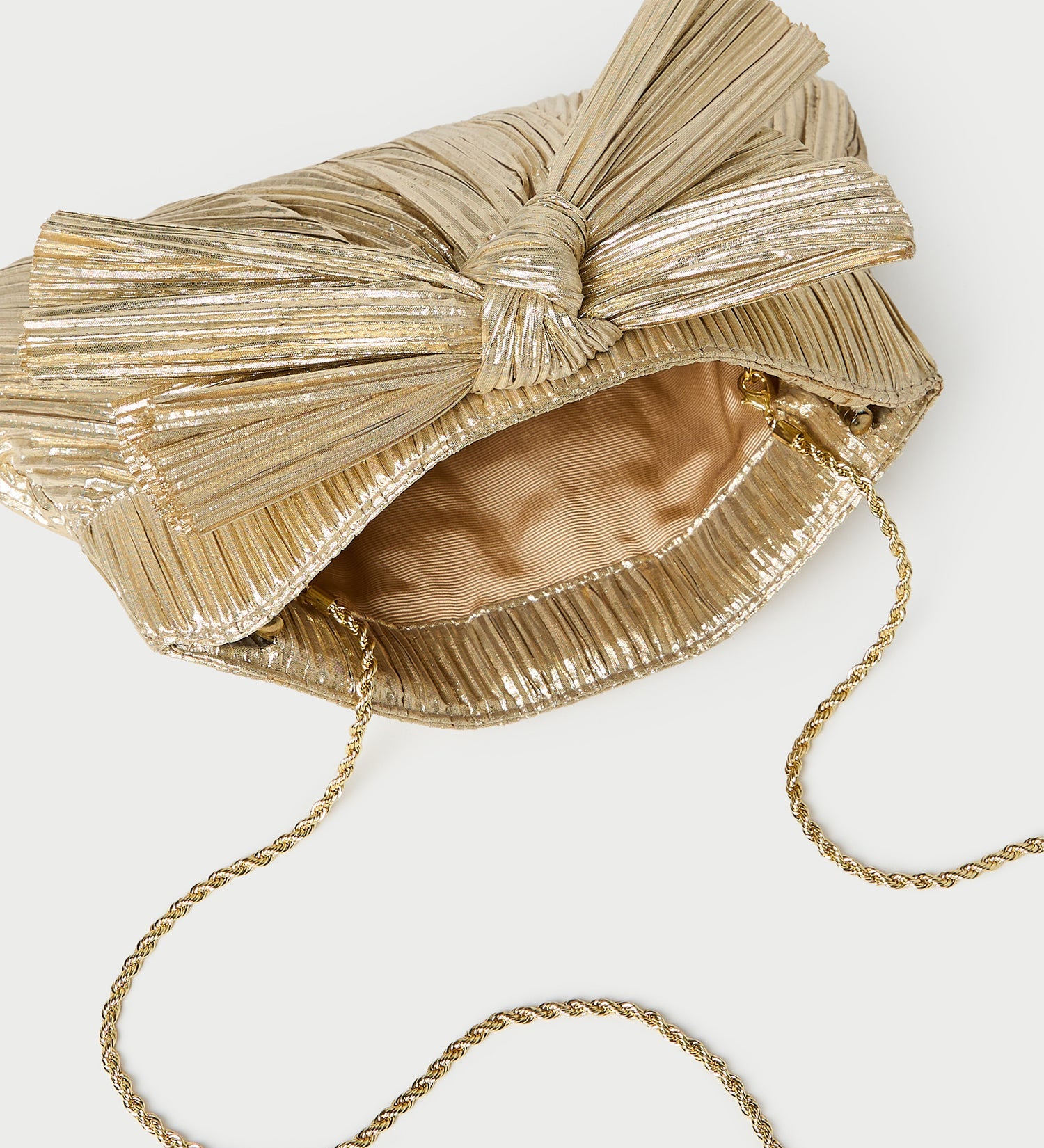 Loeffler Randall - Rayne Gold Bow Clutch
