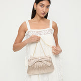 Loeffler Randall - Rayne Platinum Bow Clutch