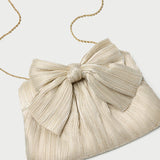 Loeffler Randall - Rayne Platinum Bow Clutch