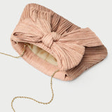 Loeffler Randall - Rayne Blush Pleated Bow Clutch