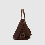 Métier - Racer Tote Suede Chocolate