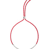Dorsey - JAMES BEZEL ROUGE PARACORD NECKLACE, SILVER