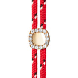 Dorsey - JAMES BEZEL ROUGE PARACORD ANKLET, GOLD