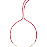 Dorsey - JAMES BEZEL ROUGE PARACORD NECKLACE, GOLD