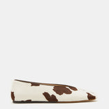 Le Monde Beryl - Regency Slipper / Cow Calf Hair