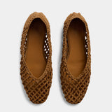 Le Monde Beryl - Regency Knotted / Taupe Suede