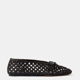 Le Monde Beryl - Regency Slipper / Chocolate Woven Leather