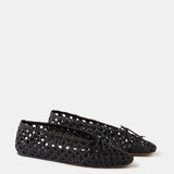 Le Monde Beryl - Regency Slipper / Chocolate Woven Leather