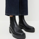 Loeffler Randall - Reggie Black Leather Chelsea Boot