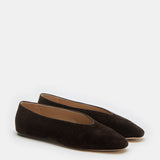 Le Monde Beryl - Regency Slipper / Chocolate Corduroy