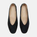 Le Monde Beryl - Regency Slipper / Black Calf Hair