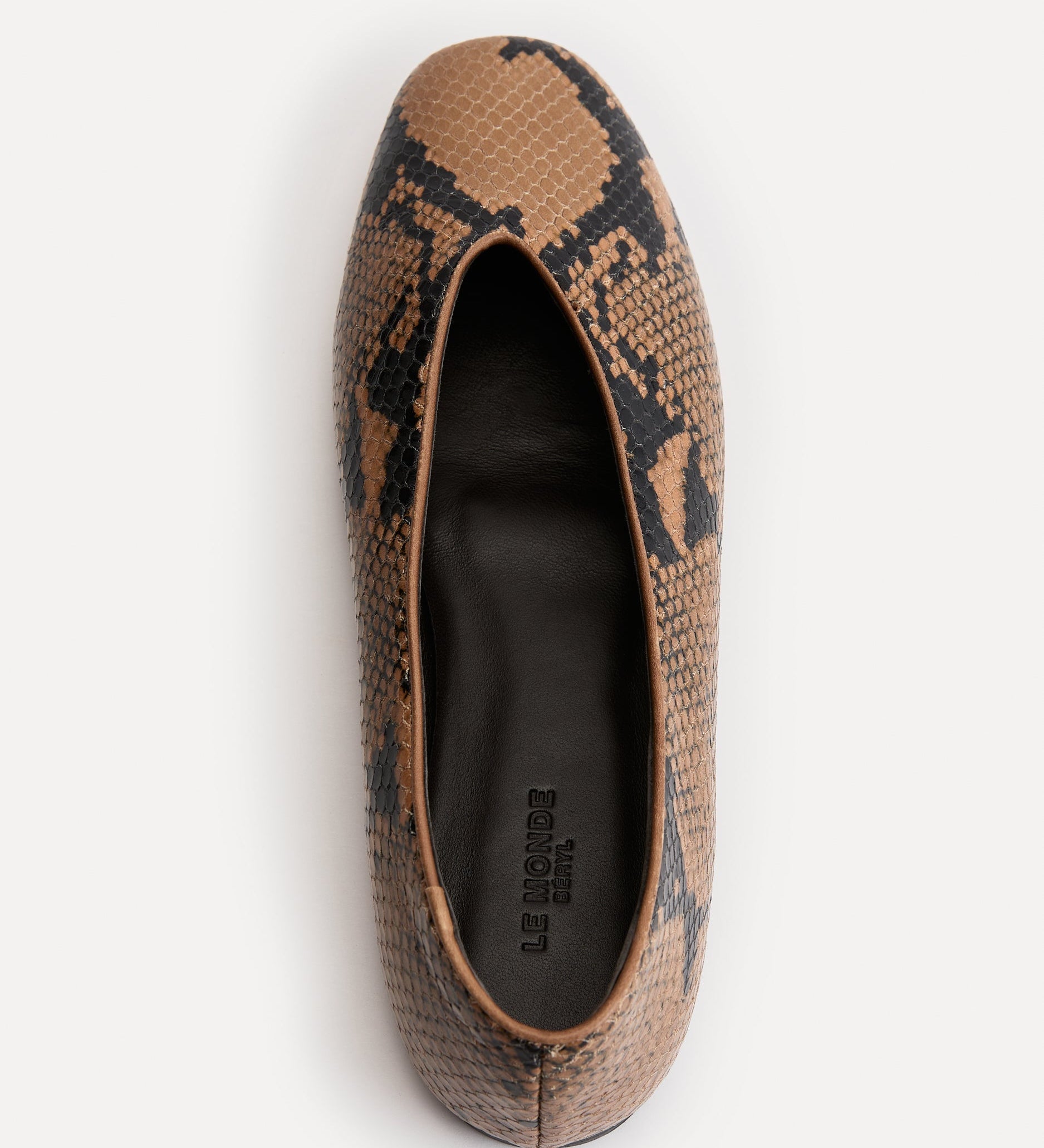 Le Monde Beryl - Classic Regency / Fango Leather Snake Effect