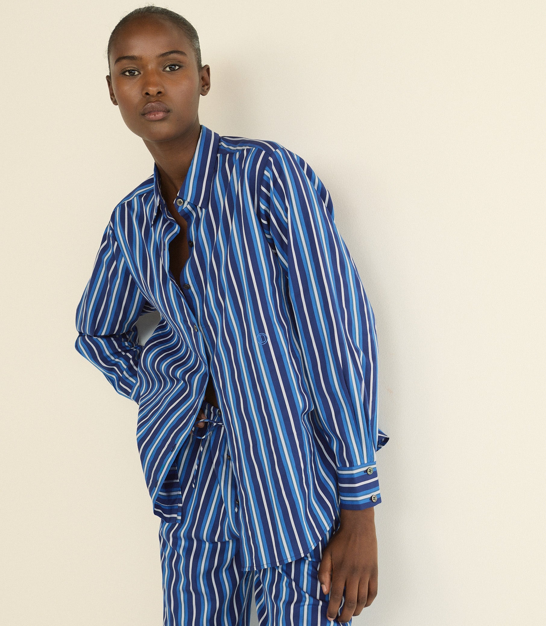 DOEN - REMIS TOP - - MARCEAU STRIPE