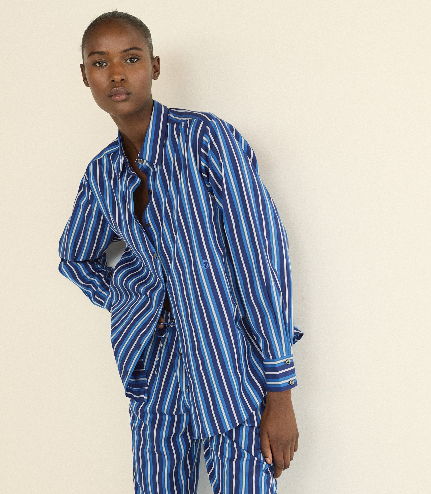 DOEN - REMIS TOP - - MARCEAU STRIPE