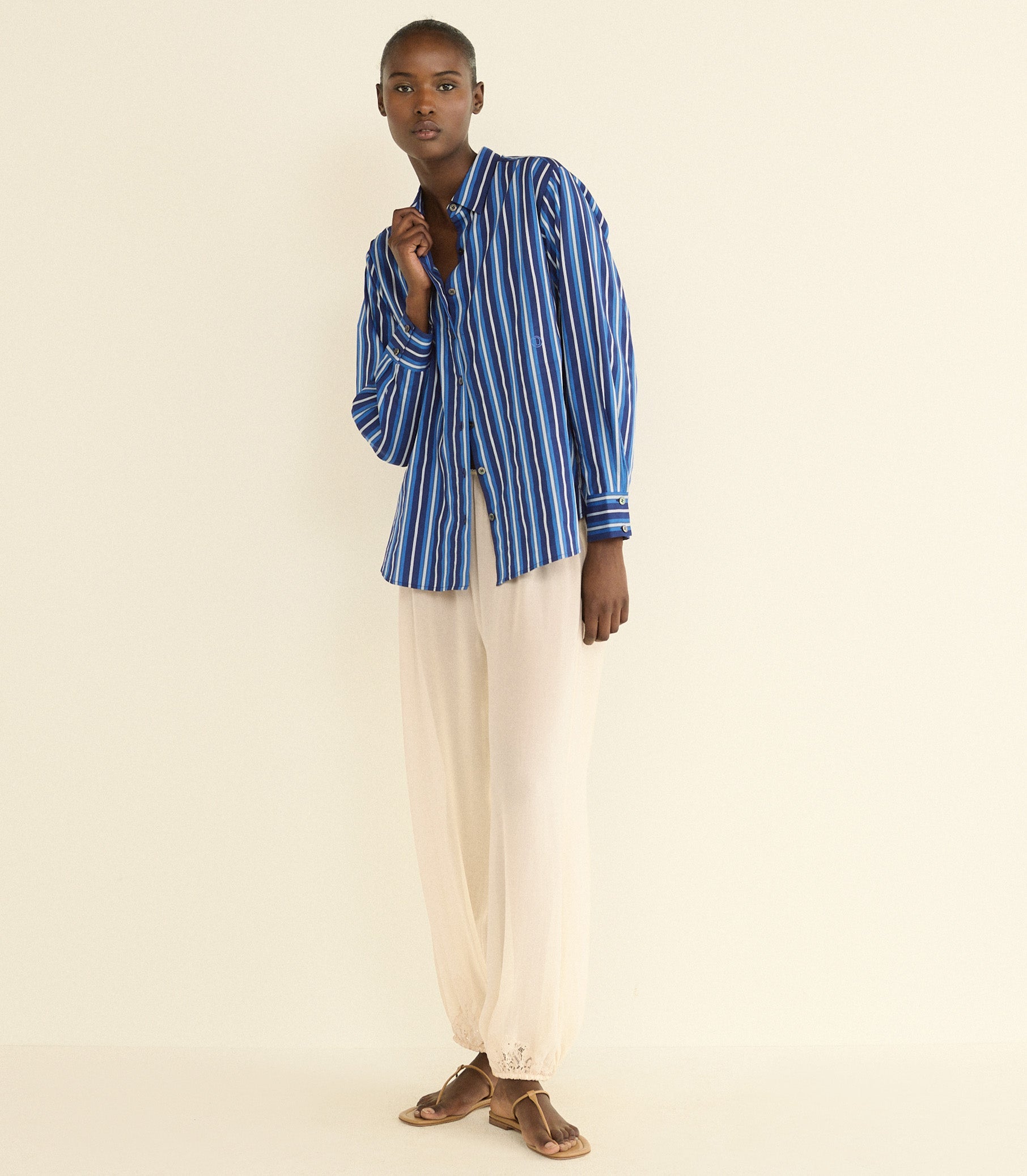 DOEN - REMIS TOP - - MARCEAU STRIPE