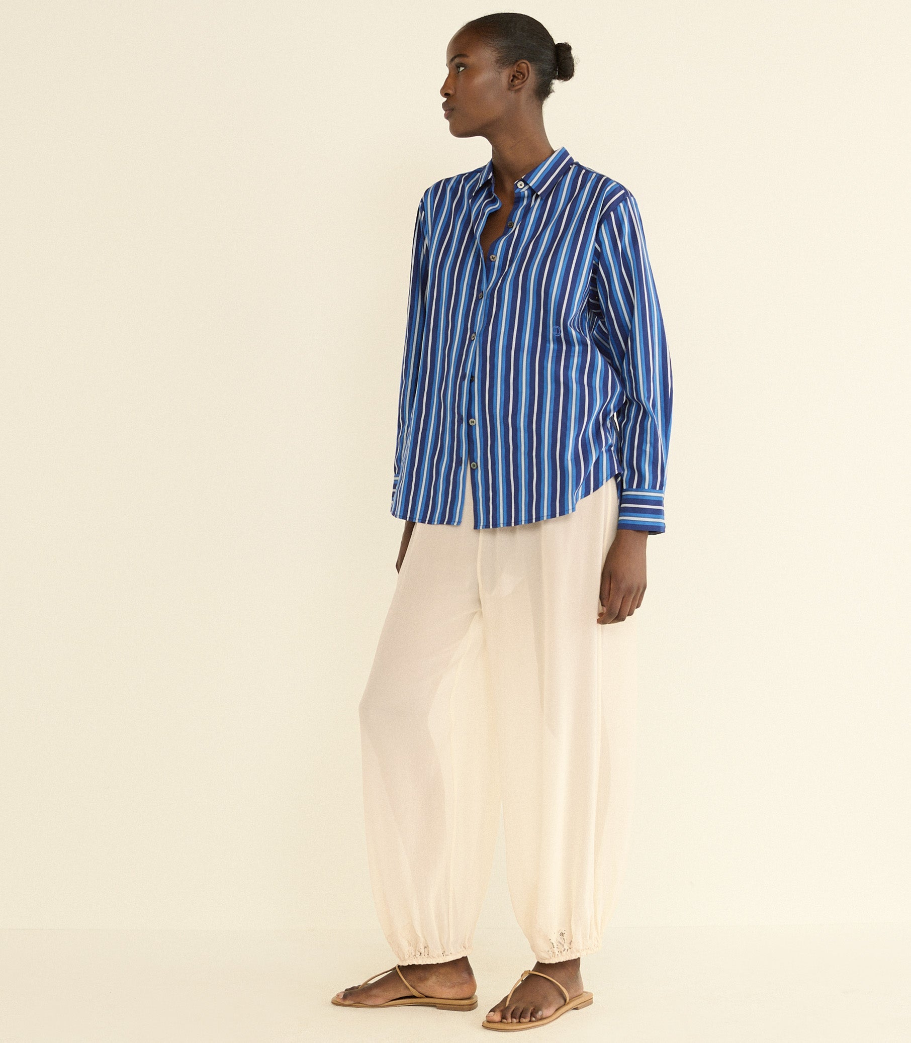 DOEN - REMIS TOP - - MARCEAU STRIPE