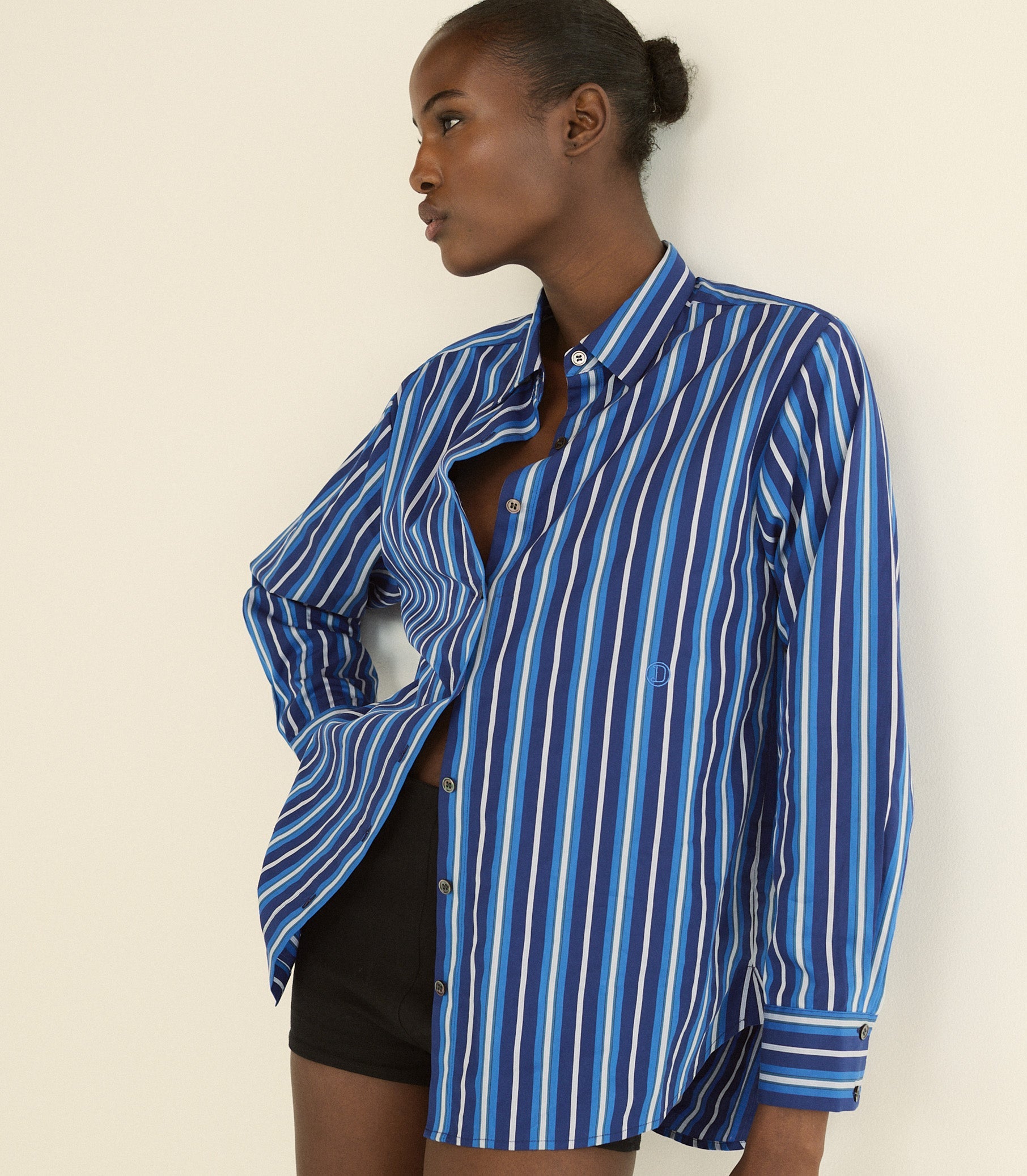 DOEN - REMIS TOP - - MARCEAU STRIPE