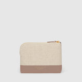 Metier - Westman Atelier By Métier Petite Makeup Pouch Natural Linen with Desert