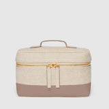 Metier - Westman Atelier By Métier Makeup Train Case Natural Linen with Desert
