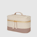 Metier - Westman Atelier By Métier Makeup Train Case Natural Linen with Desert