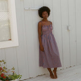 DÔEN - RHODA DRESS -- MAZARINE SUNRISE PAISLEY