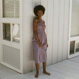 DÔEN - RHODA DRESS -- MAZARINE SUNRISE PAISLEY