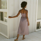 DÔEN - RHODA DRESS -- MAZARINE SUNRISE PAISLEY