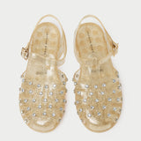 Loeffler Randall - Rhys Champagne Glitter Jelly Sandal