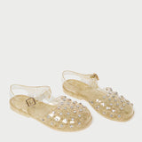 Loeffler Randall - Rhys Champagne Glitter Jelly Sandal