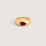 Kinn - Carmen Dome Ring Pear Ruby