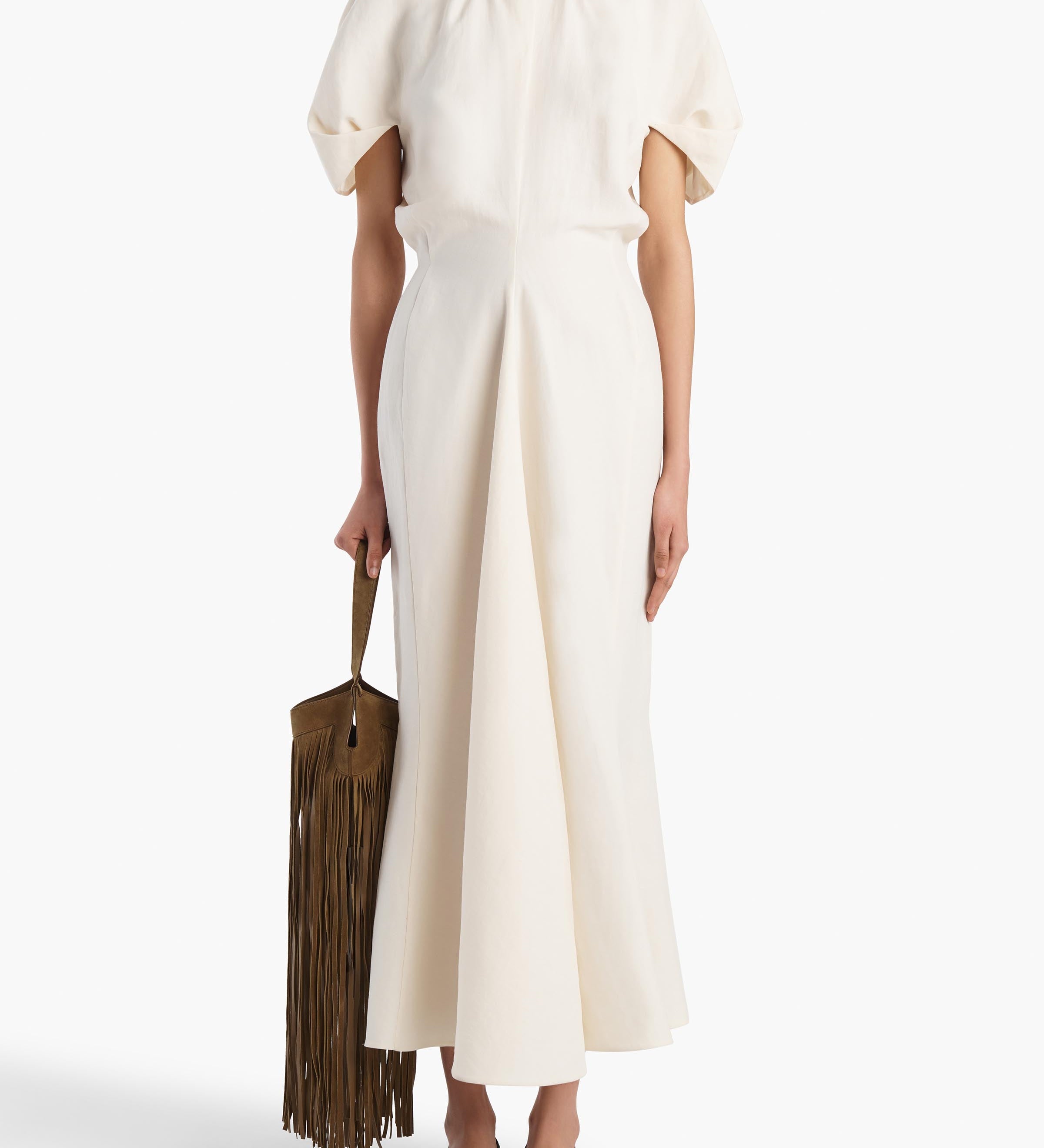 Khaite - Ria Dress in Cream