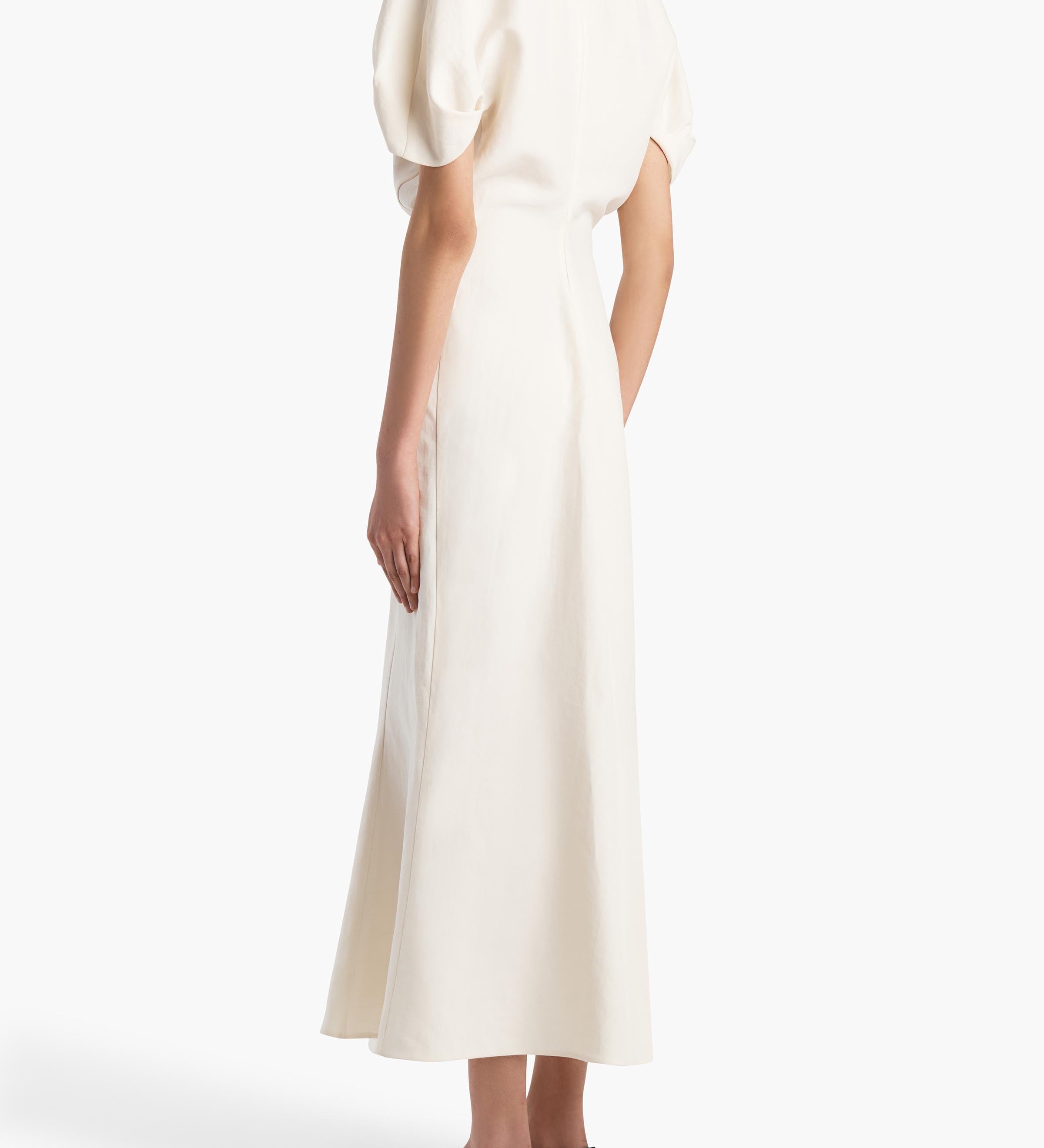 Khaite - Ria Dress in Cream