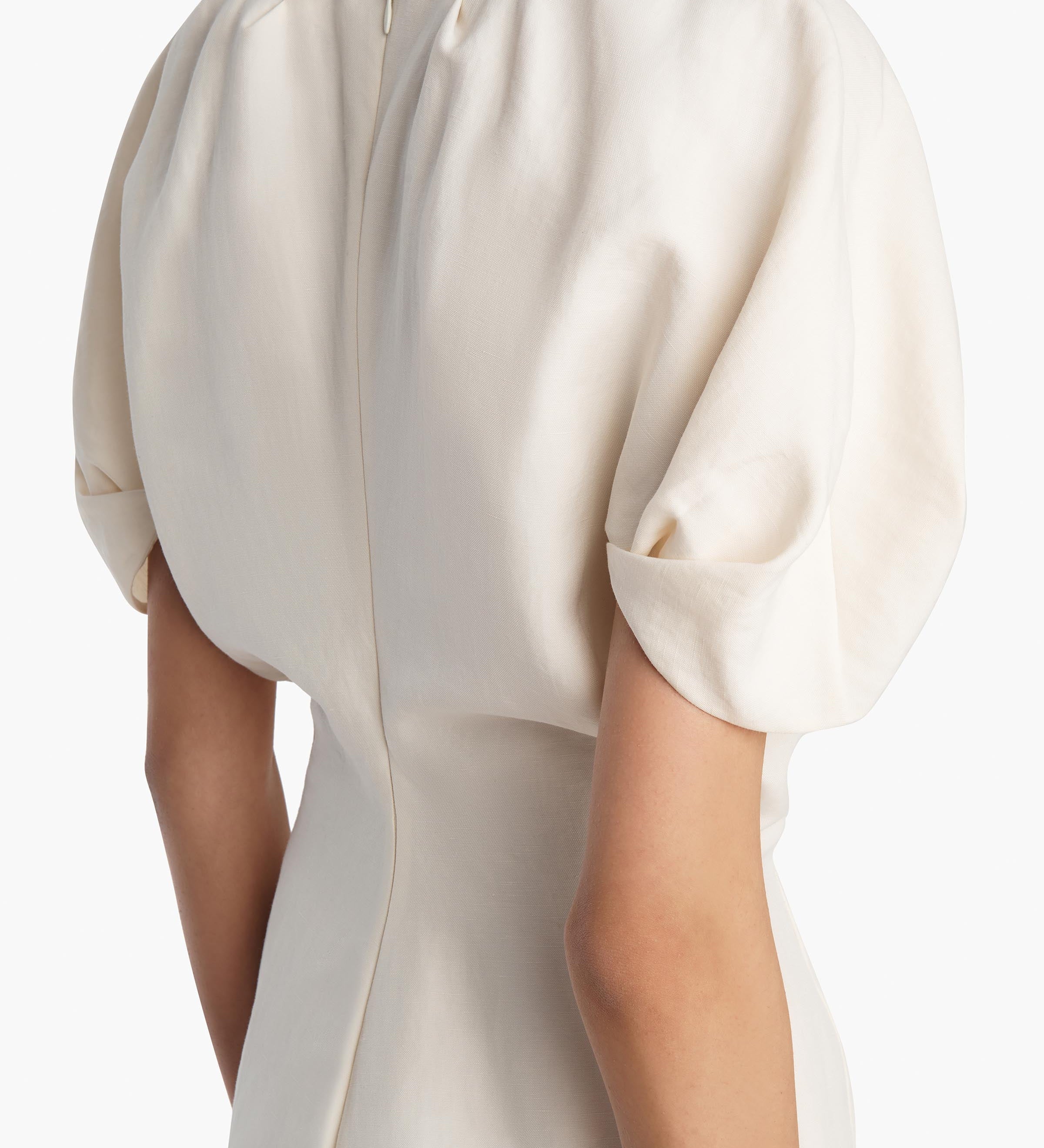 Khaite - Ria Dress in Cream