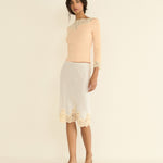 DOEN - RIANA TEE - - LIGHT PEACH SORBET