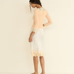 DOEN - RIANA TEE - - LIGHT PEACH SORBET